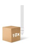 Mehrfachpackung 10x Noxion Lucent PL-S LED 6W - 827 Extra Warmweiß | 2-Pins - Ersatz Für 11W