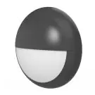 Noxion LED-Wand- und Deckenleuchte Pro V2 12/16/20W 2400lm - 830-840-865 CCT | 325mm - IP65 - Bewegungs- und Lichtsensor + Augenlid Ring Schwarz