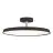 DFTP by Nordlux LED Pendelleuchte Kaito Metall Schwarz 24W 1840lm - 830 Warmweiß | Dimmbar