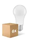 Mehrfachpackung 6x Ledvance Classic LED E27 Birne Matt 14W 1521lm - 827 Extra Warmweiß | Dimmbar - Ersatz Für 100W